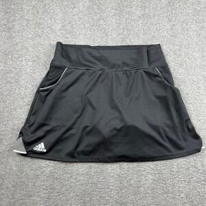 Adidas Climalite Skort Women's S Small Black Athletic Tennis Golf Skirt Pockets